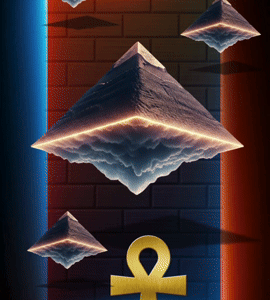 Pyramid energy phone wall paper